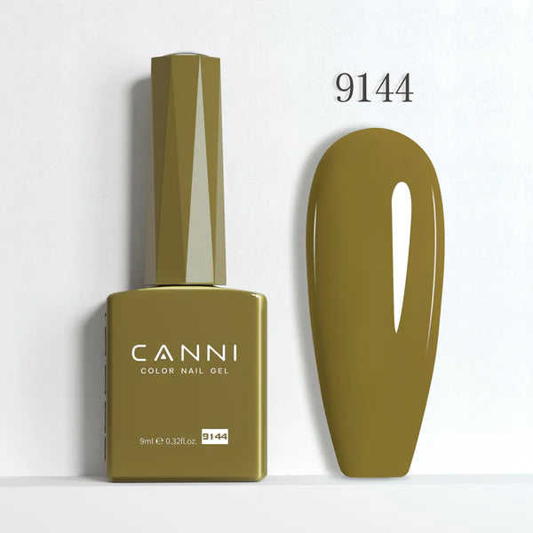 CANNI® Hema Free 9ml Nail Gel Polish Soak Off LED Colours Shades 9073 - 9144