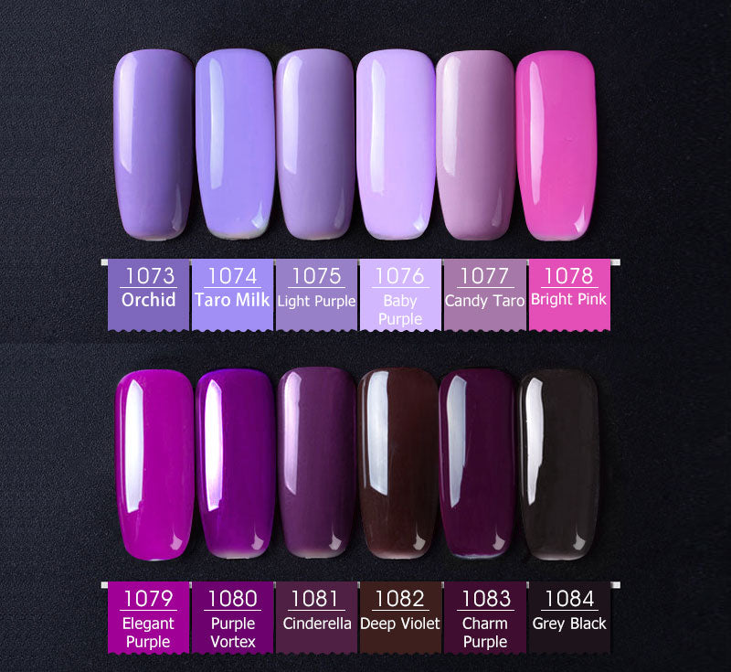 CANNI Premium Soak Off UV / LED Nail Gel Polish Shade 1001 - 1060