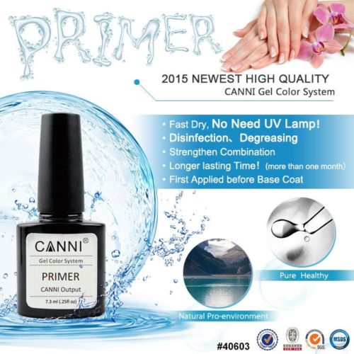 CANNI Primer 7.3ml for Enhanced Gel Nail Adhesion